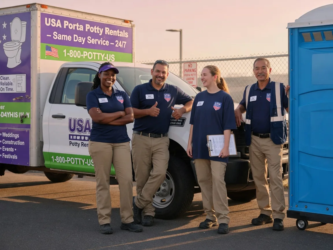 Porta Potty Rental company in Falls Mills, VA
